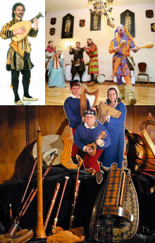 medieval musicians and instruments